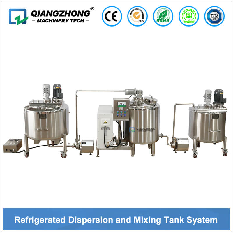 Refrigerated Dispersion and Mixing Tank System