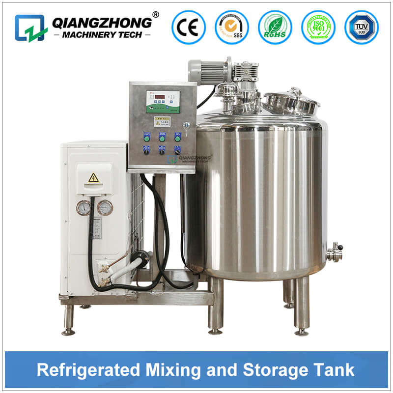 Refrigerated Mixing and Storage Tank