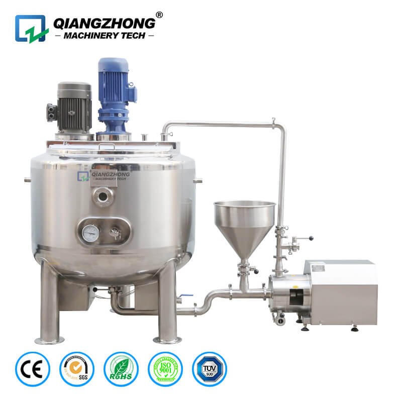 Circulating emulsification mixing tank + emulsification pump