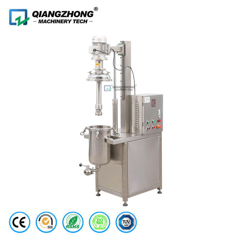 Experimental hydraulic lifting emulsifier