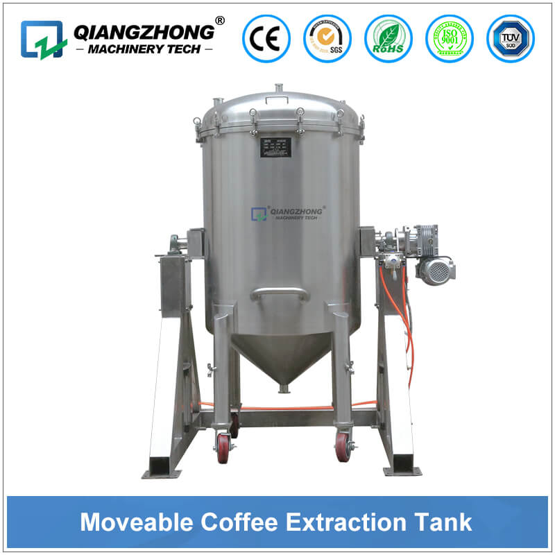 Moveable Coffee Extraction Tank