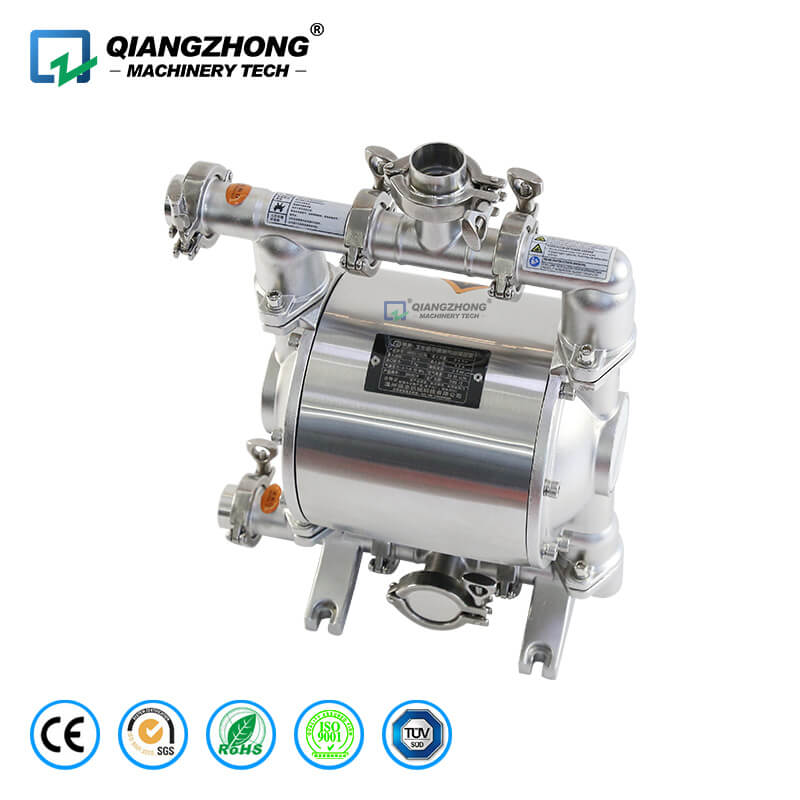 Pneumatic diaphragm pump