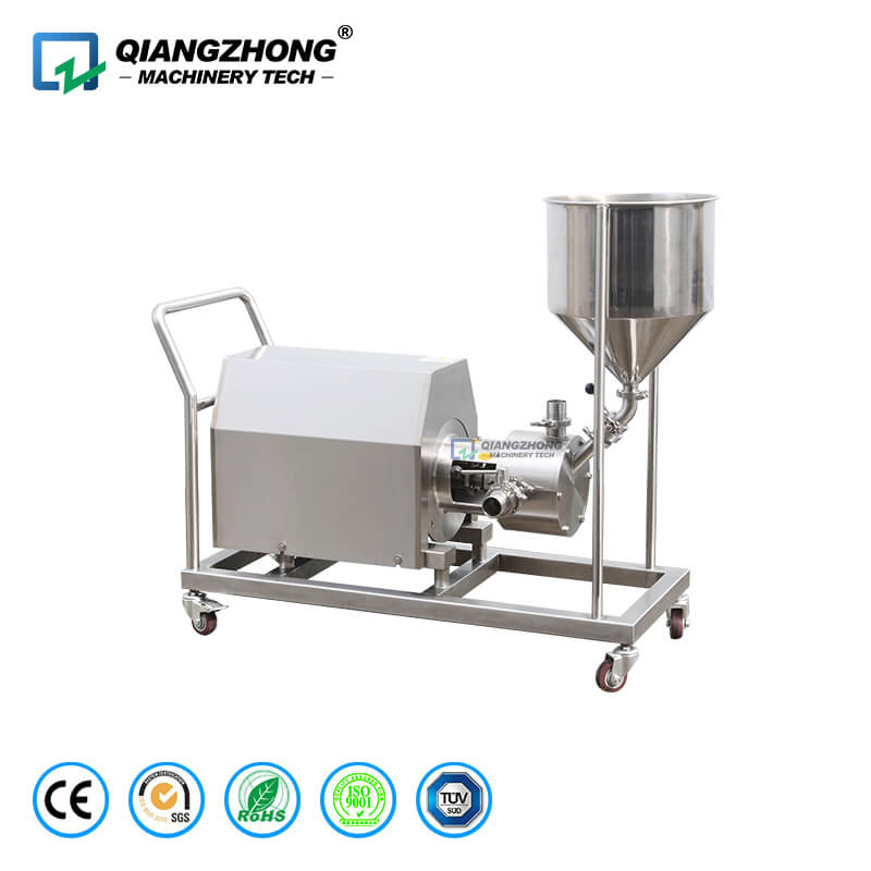 Powder suction emulsification pump with funnel