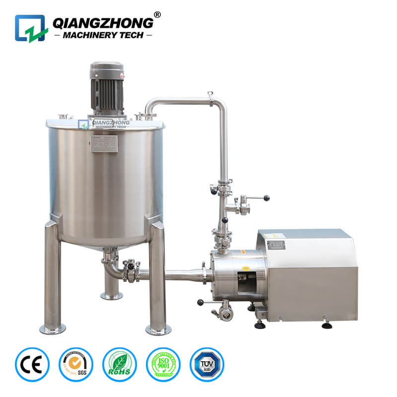 Single layer emulsification tank with emulsification pump