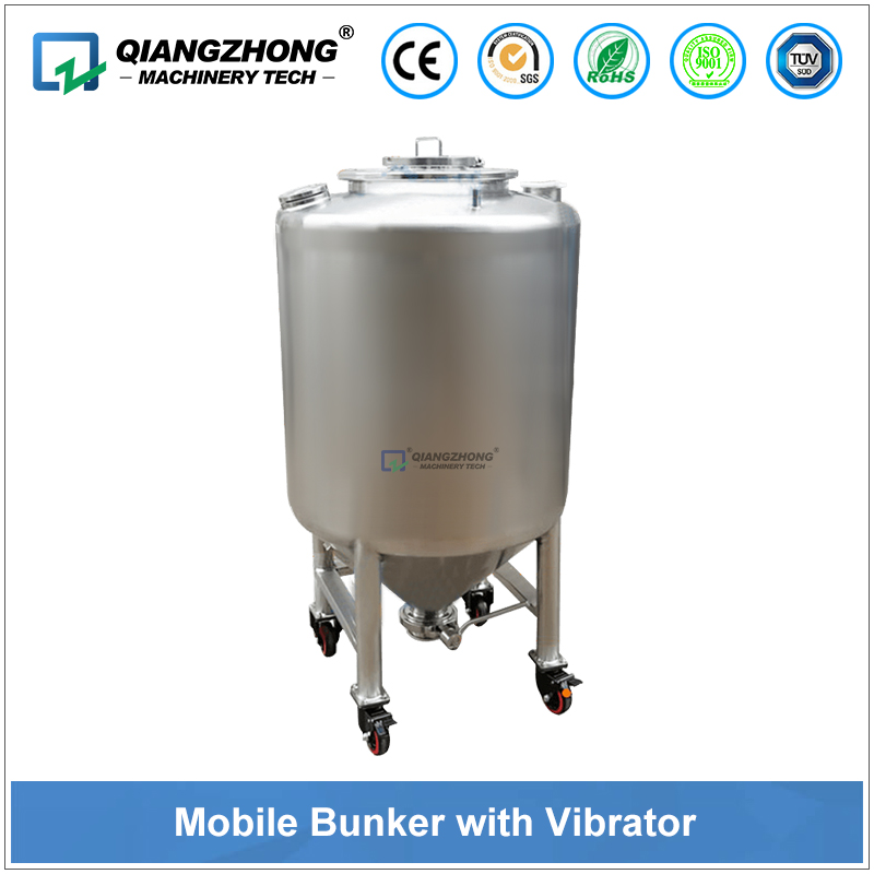 Mobile Bunker With Vibrator